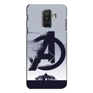 Чохли з героями Марвел Samsung Galaxy A6 Plus 2018 ( A605) (VPrint) (Команда А)