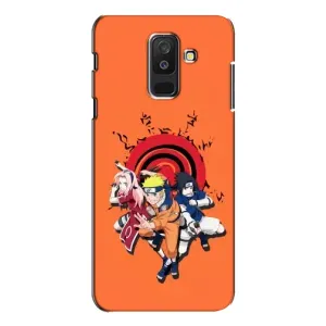 Naruto Anime Чохли для Самсунг A6 Плюс 2018, A605 (AlphaPrint) (команда Наруто)