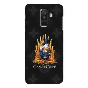 Чехли для Samsung Galaxy A6 Plus 2018 ( A605) - Скрудж МакДак Louis Vuitton (PREMIUMPrint) (Король грошей)