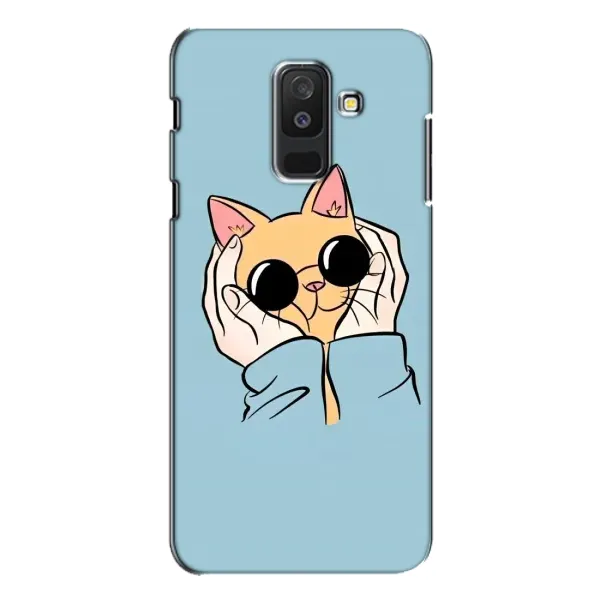 Чохол з принтом «Котик в окулярах» для Samsung Galaxy A6 Plus 2018 (A605) Чохол з принтом «Котик в окулярах» для Samsung Galaxy A6 Plus 2018 (A605)