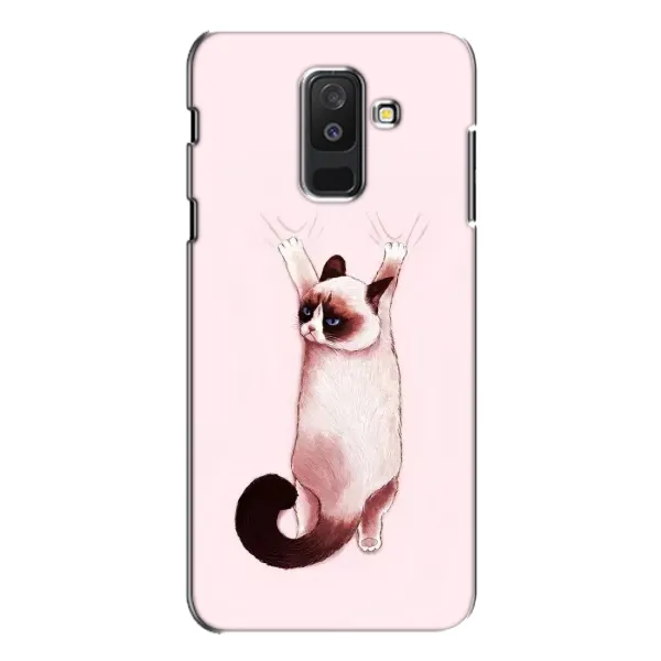 Чохол з принтом «Котик падає» для Samsung Galaxy A6 Plus 2018 (A605) Чохол з принтом «Котик падає» для Samsung Galaxy A6 Plus 2018 (A605)