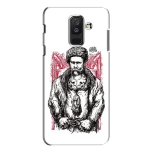 Чохли для Samsung Galaxy A6 Plus 2018 ( A605) с принтом Тараса Шевченко (AlphaPrint) (Козак Шевченко)