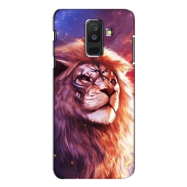 Чохол з принтом «Красочний Лев» для Samsung Galaxy A6 Plus 2018 (A605)
