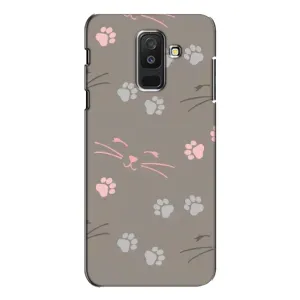 Чохол з малюнком кіт на Samsung Galaxy A6 Plus 2018 ( A605) (Лапи і вуса)