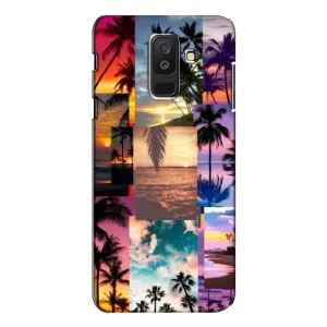 Силіконовий чохол з КАРТИНКАМИ літо для Samsung Galaxy A6 Plus 2018 ( A605) (AlphaPrint) (Літня відпустка)