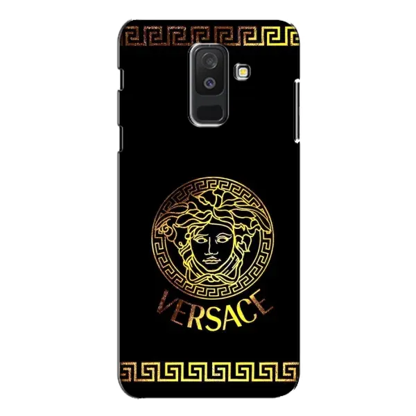 Чохол з принтом «Logo Versace» для Samsung Galaxy A6 Plus 2018 (A605)