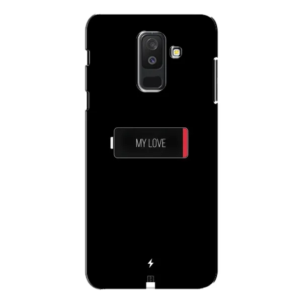 Чохол з принтом «Love battery» для Samsung Galaxy A6 Plus 2018 (A605) Чохол з принтом «Love battery» для Samsung Galaxy A6 Plus 2018 (A605)