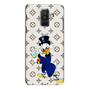 Чехли для Samsung Galaxy A6 Plus 2018 ( A605) - Скрудж МакДак Louis Vuitton (PREMIUMPrint) (Макдак на стилі)