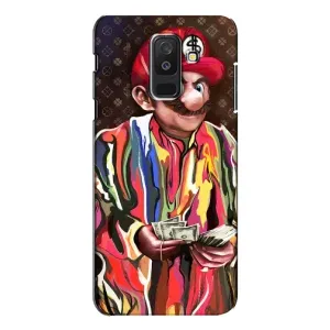 Бренднові Чохли для Samsung Galaxy A6 Plus 2018 ( A605) - (PREMIUMPrint) (Mario LV)
