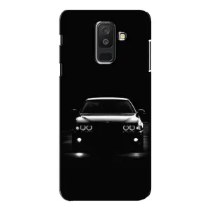 Чохол для Самсунг A6 Плюс 2018, A605 - з принтом БМВ (AlphaPrint) (Машина BMW)