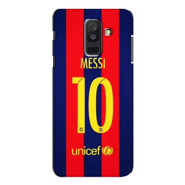 Чехол с принтом «Messi Barca 10» для Samsung Galaxy A6 Plus 2018 (A605)