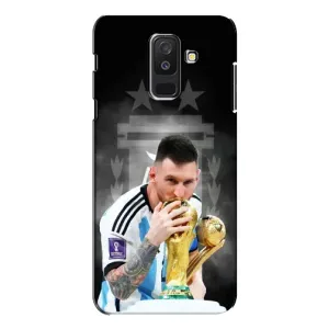 Чохли для Samsung Galaxy A6 Plus 2018 ( A605) (Leo чемпіон) (AlphaPrint) (Мессі Чемпіон)