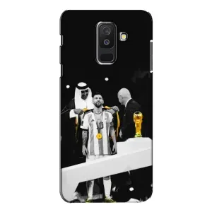 Чохли для Samsung Galaxy A6 Plus 2018 ( A605) (Leo чемпіон) (AlphaPrint) (Мессі коронований)