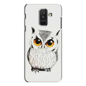 Чохол з пташками на Samsung Galaxy A6 Plus 2018 ( A605) (VPrint) (Мила Сова)