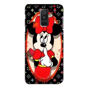 Чохол Disney Mouse Samsung Galaxy A6 Plus 2018 ( A605) (PREMIUMPrint) (Мінні Маус ЛВ)