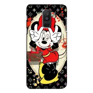 Чохол Disney Mouse Samsung Galaxy A6 Plus 2018 ( A605) (PREMIUMPrint) (Мінні peace)