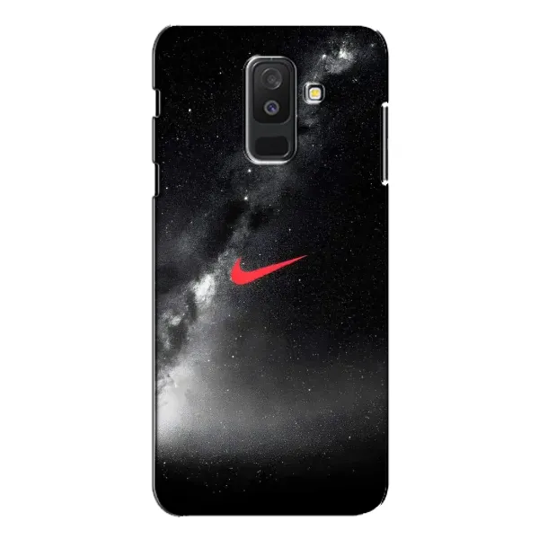 Чохол з принтом «Найк червоний» для Samsung Galaxy A6 Plus 2018 (A605)