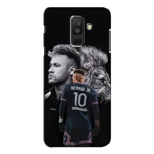 Чохол Неймар для Samsung Galaxy A6 Plus 2018 ( A605) (AlphaPrint) (Неймар Лев)