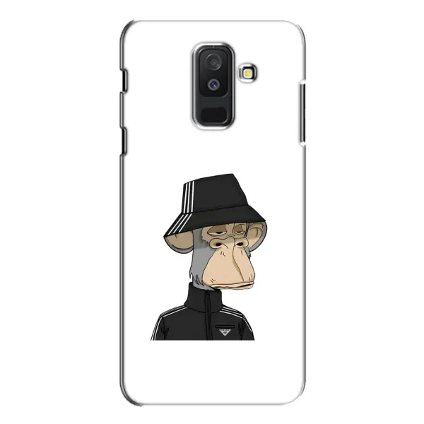 Чехол с принтом «обезьяна NFT Adidas» для Samsung Galaxy A6 Plus 2018 (A605)