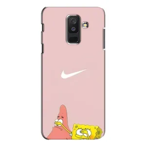 Чохол з принтом «Патрік і Губка» для Samsung Galaxy A6 Plus 2018 (A605)