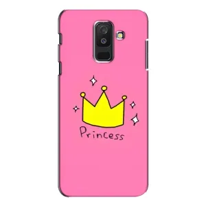 Чохол з картинкою (Стильні) Самсунг A6 Плюс 2018, A605 - (AlphaPrint) (Princess)