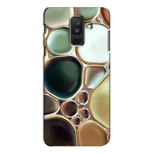 Мраморний чехол на Samsung Galaxy A6 Plus 2018 ( A605) (VPrint) (Радужний Мрамор)