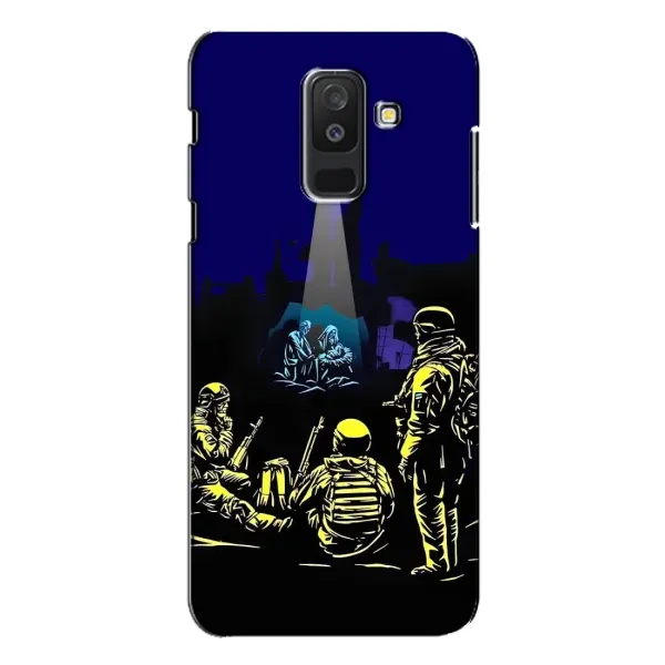 Чохол з принтом «Різдво в Україні» для Samsung Galaxy A6 Plus 2018 (A605)