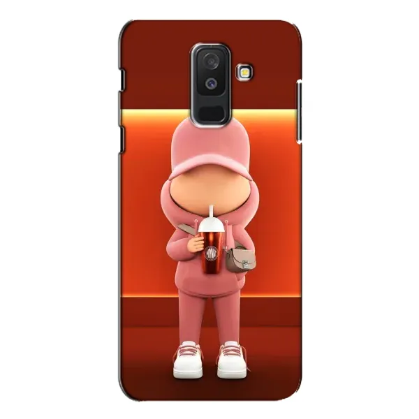 Чехол с принтом «С Кофе» для Samsung Galaxy A6 Plus 2018 (A605) Чехол с принтом «С Кофе» для Samsung Galaxy A6 Plus 2018 (A605)