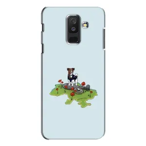 Чохли з картинкою собаки Патрон для Samsung Galaxy A6 Plus 2018 ( A605) (AlphaPrint) (Сапер Пес)