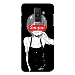 Чехол с принтом «Senpai» для Samsung Galaxy A6 Plus 2018 (A605)