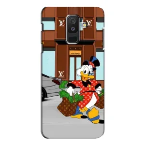 Чехли для Samsung Galaxy A6 Plus 2018 ( A605) - Скрудж МакДак Louis Vuitton (PREMIUMPrint) (Скрудж ЛВ)