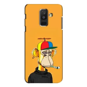 Чохли з Мавпами NFT для Samsung Galaxy A6 Plus 2018 ( A605) (AlphaPrint) (Нудна мавпа NFT)