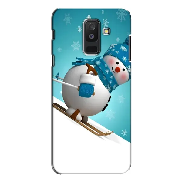 Чохол з принтом «Сніговик на лижах» для Samsung Galaxy A6 Plus 2018 (A605) Чохол з принтом «Сніговик на лижах» для Samsung Galaxy A6 Plus 2018 (A605)
