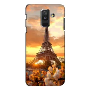 Чохол Ейфелева Вежа Samsung Galaxy A6 Plus 2018 ( A605) - (AlphaPrint) (Сонячня вежа)