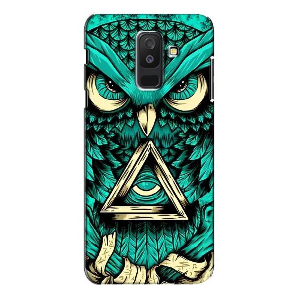 Чохол з принтом «Сова з оком» для Samsung Galaxy A6 Plus 2018 (A605)