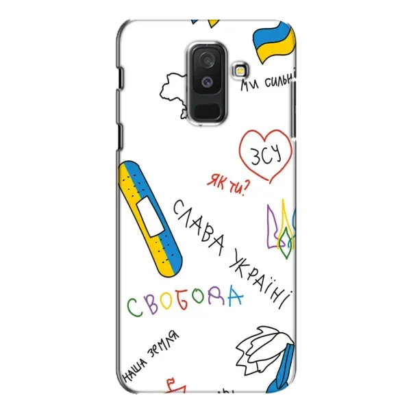 Чохол з принтом «Стикер» для Samsung Galaxy A6 Plus 2018 (A605) Чохол з принтом «Стикер» для Samsung Galaxy A6 Plus 2018 (A605)