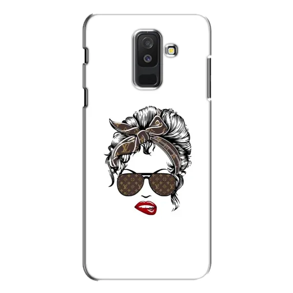 Чехол с принтом «стильная с луи витон» для Samsung Galaxy A6 Plus 2018 (A605)