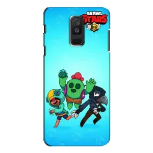 Чехол с принтом «Трио героев» для Samsung Galaxy A6 Plus 2018 (A605)
