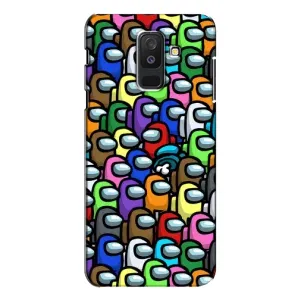 Чехол Амонг Ас для Samsung Galaxy A6 Plus 2018 ( A605) (AlphaPrint)