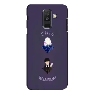 Чохли Венсдей на Samsung Galaxy A6 Plus 2018 ( A605) Уенсдей (AlphaPrint) (Венздей і подруга)