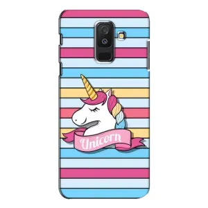 Чохол для Самсунг A6 Плюс 2018, A605 - (Єдинорожки - Новинки) (AlphaPrint) (Unicorn)