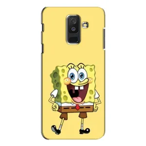 Чохол з принтом «Веселий Спанч Боб» для Samsung Galaxy A6 Plus 2018 (A605)