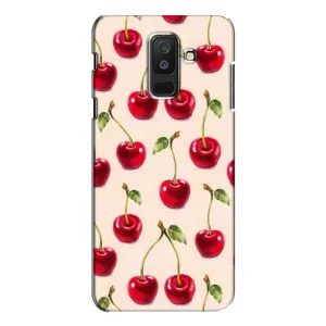 Чохли з фруктами для Samsung Galaxy A6 Plus 2018 ( A605) (VPrint) (Черешня)
