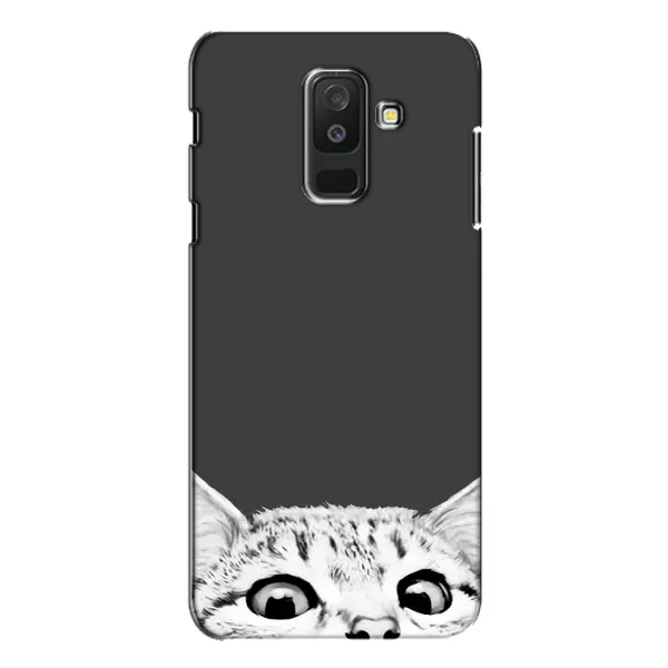 Чохол з принтом «Виглядає котик» для Samsung Galaxy A6 Plus 2018 (A605) Чохол з принтом «Виглядає котик» для Samsung Galaxy A6 Plus 2018 (A605)