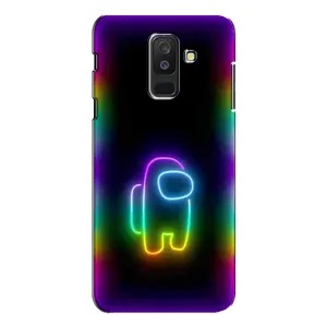 Чохли Амонг Ас для Samsung Galaxy A6 Plus 2018 ( A605) (AlphaPrint) (Яскравий скін)