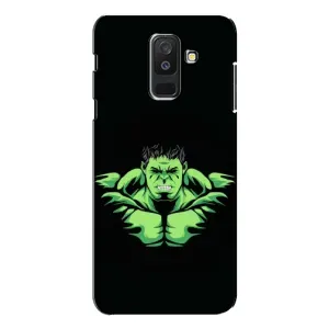 Чохли з героями Марвел Samsung Galaxy A6 Plus 2018 ( A605) (VPrint) (Зелений Халк)