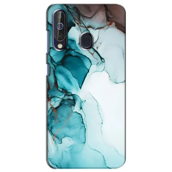 Чохол з принтом «Бірюзовий мрамор» для Samsung Galaxy A60 2019 (A605F)