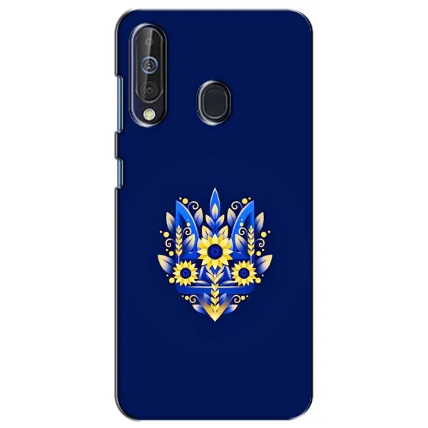 Чохол з принтом «Квітковий Герб» для Samsung Galaxy A60 2019 (A605F)