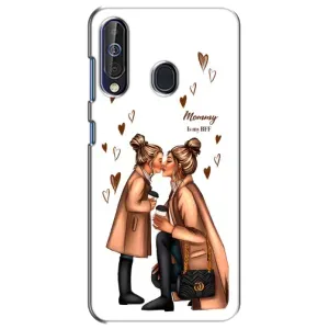 Чохол з друком для Samsung Galaxy A60 2019 (A605F) - (Мама з дитинкою) (AlphaPrint) (Донька і мама)
