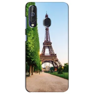 Чохол Ейфелева Вежа Samsung Galaxy A60 2019 (A605F) - (AlphaPrint) (Дорога до Парижу)